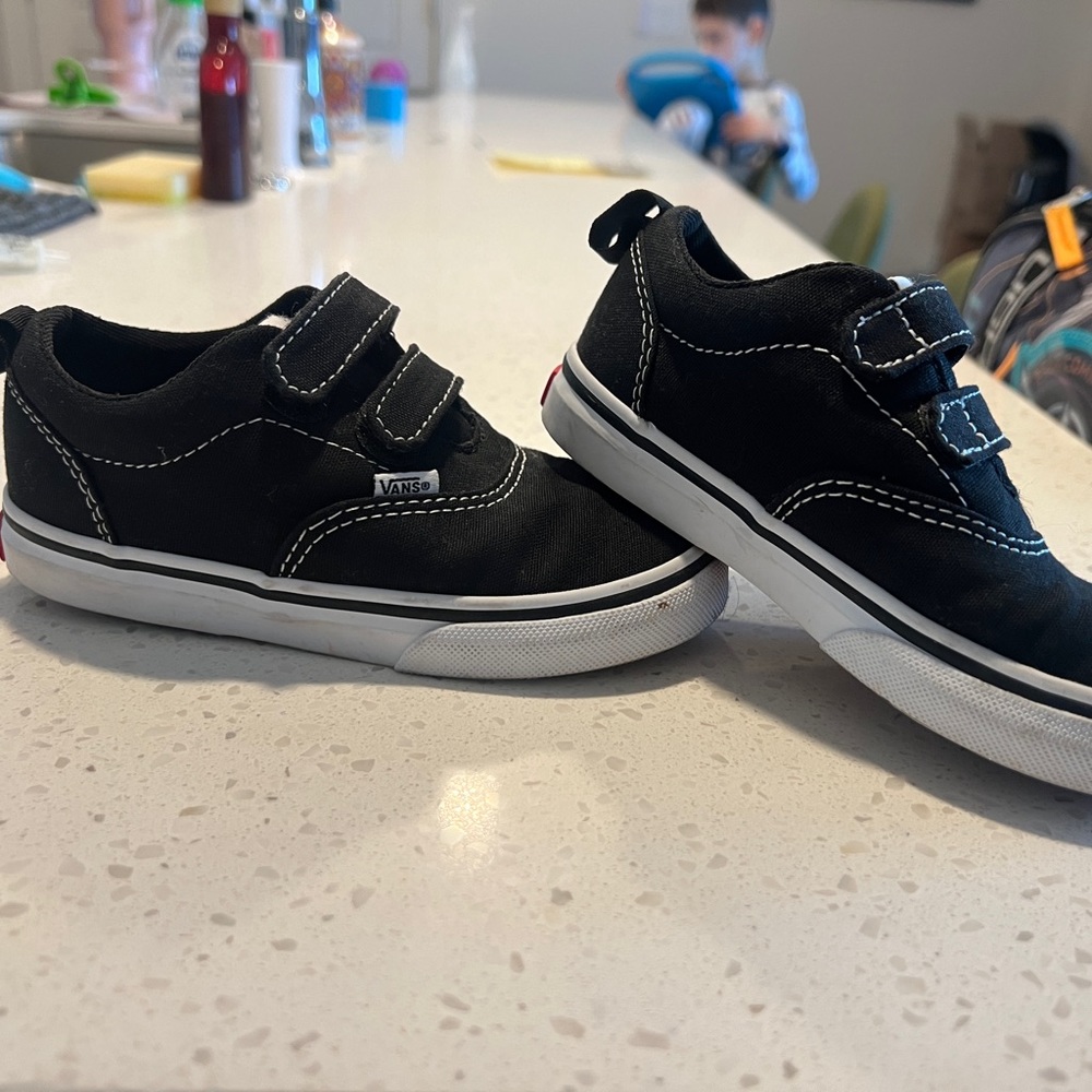 Kids Size 9 Velcro Vans